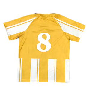 Jersey Sepak Bola Retro Custom Sublimasi Bordir Logo Bernapas Berkualitas Tinggi untuk Pria - Product Image 2