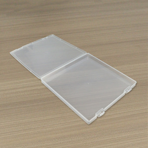 Transparent Plastic A4 Document Storage Box Rectangle 33.5x34x3cm Covered Office Stationery Organizer - Product Image 3