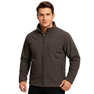 Autumn Winter Waterproof Men Windbreaker Winter Jacket <b>Coat</b> with Zipper Soft Shell Outdoor wear with premium quality fabric - Product Image 1