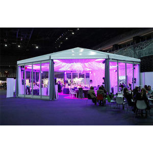 Tentes de réception transparentes en aluminium sur mesure KENTEN, tentes de <span class=keywords><strong>mariage</strong></span>, tentes commerciales, tentes de <span class=keywords><strong>cirque</strong></span> polygonales - Product Image 2