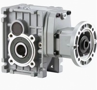 Réducteur à vis sans fin horizontal triphasé 38 kW entraîné par moteur avec roue à vis sans fin et vis sans fin, personnalisable ODM, rapport 1:1, 5 CV