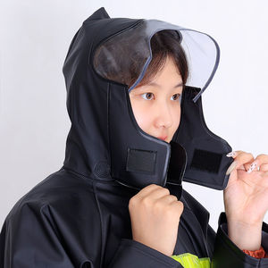 One Piece Raincoat Long <b>Waterproof</b> Hiking Cycling Work <b>Poncho</b> Universal Adult Wear - Product Image 2