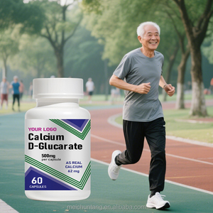 Private Label Não-OGM Cálcio D-Glucarato Cápsulas Hormônio Equilibrado Suplemento Dietético para Adultos Crianças Cálcio Extraído - Product Image 5