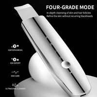 Espátula Limpiadora Ultrasónica Portátil e Impermeable, Microcorriente para Lifting Facial, Removedor de Puntos Negros, Exfoliante Facial, Rejuvenecimiento de la Piel