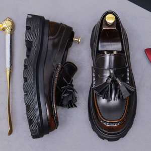 Chaussures en cuir de luxe pour hommes 2025 : Mocassins de bureau, chaussures de conduite et chaussures de danse – Collection haut de gamme - Product Image 3