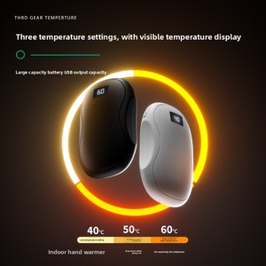 Calentador <span class=keywords><strong>de</strong></span> Manos Eléctrico Recargable por USB, Mini Calentador <span class=keywords><strong>de</strong></span> Bolsillo Portátil para <span class=keywords><strong>Invierno</strong></span>, Suministro Transfronterizo con Logotipo Personalizado OEM - Product Image 3
