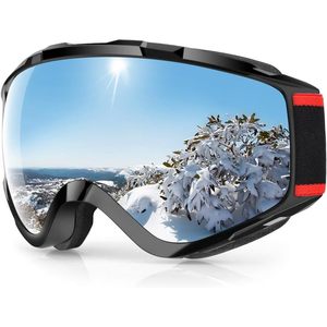Gafas de Esquí/Snowboard de Plástico para Jóvenes Unisex, Ecológicas, con Protección UV, Lentes Tóricas para Deportes, Actividades al Aire Libre y Fiestas - Product Image 1