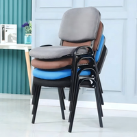 Ergonomische Mesh-Bürostühle für Schwerlastbetrieb, Plüsch-Besprechungsstühle, Stapelbare Empfangsbereich-Stühle, Stapelbare Konferenzraumstühle