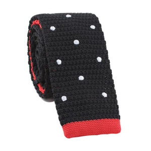 <span class=keywords><strong>Cravate</strong></span> en <span class=keywords><strong>tricot</strong></span> à pois en <span class=keywords><strong>soie</strong></span> 100% de haute qualité pour hommes Nouvelle version - Product Image 4