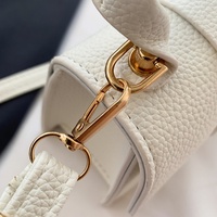 Sac à bandoulière mini en cuir PU pour femme, nouveau design carré tendance avec doublure en polyester, imperméable, sangle unique