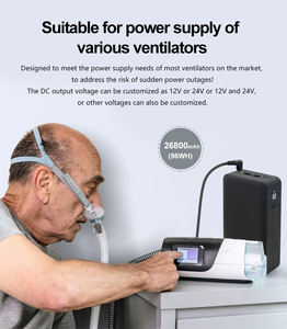 แหล่งจ่ายไฟสำรองแบตเตอรี่ CPAP และแบตเตอรี่สำหรับพกพาสำหรับเครื่องช่วยหายใจ <span class=keywords><strong>Resmed</strong></span> Air Mini, <span class=keywords><strong>ResMed</strong></span> <span class=keywords><strong>AirSense</strong></span> <span class=keywords><strong>11</strong></span> AutoSet และ <span class=keywords><strong>ResMed</strong></span> <span class=keywords><strong>AirSense</strong></span> 10 AutoSet - Product Image 2