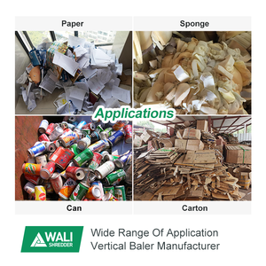 WELL Group-Empacadora hidráulica vertical de 30 toneladas para botellas de PET, máquina de prensa de cartón y papel de desecho textil con paja de biomasa - Product Image 4