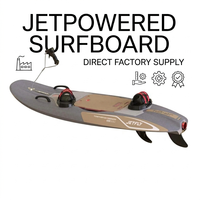 Nouvelle planche de surf électrique à propulsion jet JETFLY JF04 15KW, vitesse rapide de 60 km/h, planche en EPP, certifiée CE MSDS, batterie 72V, garantie 1 an