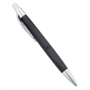 Rubber Coated Click Cheap <b>Plastic</b> Ballpoint Soft Touch Pen Logo Accept Custom Promotional Gifts - Product Image 1