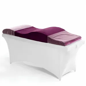 Materasso in schiuma per ciglia letto di bellezza Topper curvo salone di bellezza coprimaterasso Spa materasso per ciglia letto Wave Memory Foam Lash Topper