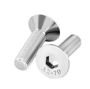 Herramientas de Ferretería, Tornillos Autorroscantes Nuevos Personalizados M6, Tornillos de <span class=keywords><strong>Cabeza</strong></span> <span class=keywords><strong>Avellanada</strong></span> de Acero Inoxidable SS304, Tornillos de <span class=keywords><strong>Cabeza</strong></span> Plana con Ranura Torx, Tornillos <span class=keywords><strong>Allen</strong></span>, Tornillos Hexagonales - Product Image 6