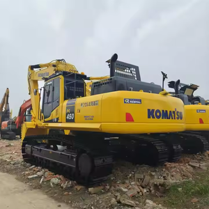 Rendimiento operativo estable usado Komatsu PC450 Excavadora hidráulica Funcionamiento rápido Práctico movimiento de tierras Asistente de motor Caja de cambios - Product Image 5