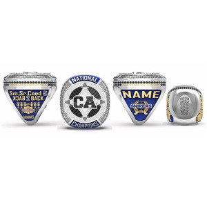 Haute qualité personnalisé Football basket-ball Usssa Baseball championnat anneau volley-ball haute qualité équipe championnat anneau - Product Image 2