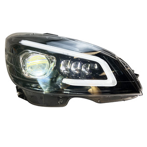 ไฟหน้า LED 2007-2011เต็มรูปแบบสำหรับ W204 C180 C200 C220 C260 C280 C63 RHD & LDH HLW2 - Product Image 3