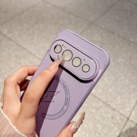 Nouvelle coque de téléphone magnétique de luxe N52 pour Google Pixel 11 10 Pro XL, pare-chocs souple en TPU, coque arrière en cuir PU pour Pixel 9Pro 9A 8A