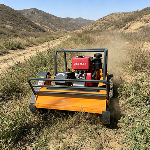 <span class=keywords><strong>Coupe</strong></span>-herbe sur chenilles robuste pour couper les épineux épais sur les ceintures d'isolement incendie en montagne et les zones déshébées en bordure de forêt - Product Image 3