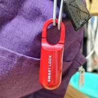 Cadenas intelligent antivol en alliage de zinc avec application Tuya et lecteur d'empreintes digitales pour sacs de voyage, bagages et valises