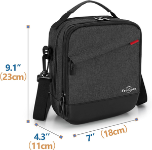 Bolsa Refrigerante para Insulina Freshore, Asa Suave, Gran Capacidad, Portátil, Doble Capa, Cierre de Cremallera, Resistente al Agua, Almacenamiento en Frío Universal - Product Image 2