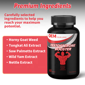 Wholesale OEM Goat Weed Men Prostate Support <b>Supplement</b> Testo Booster Capsules Saw Palmetto for Prostate Health - Product Image 2
