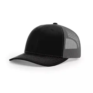 Cappellino snapback in rete con ricamo cappello trucker nero personalizzato