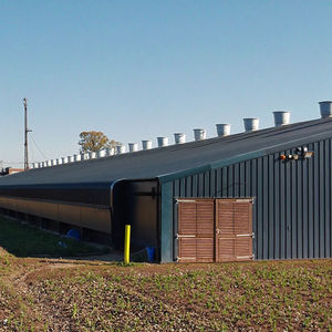 Bâtiment moderne en acier léger pour poulailler à usage industriel et commercial, abri de voiture avec panneaux sandwich - Product Image 2