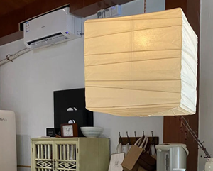 Lámpara Colgante de Papel de Alta Calidad para Sala de Estar, Estilo Moderno Postmoderno, Diseño Retráctil, Último Diseño Colonial Español - Product Image 3