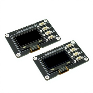 Module d'affichage OLED I2C de 0,96 pouce, carte pilote SSD1315 128x64 avec clavier à 4 touches pour contrôle DIY Arduino - Product Image 4