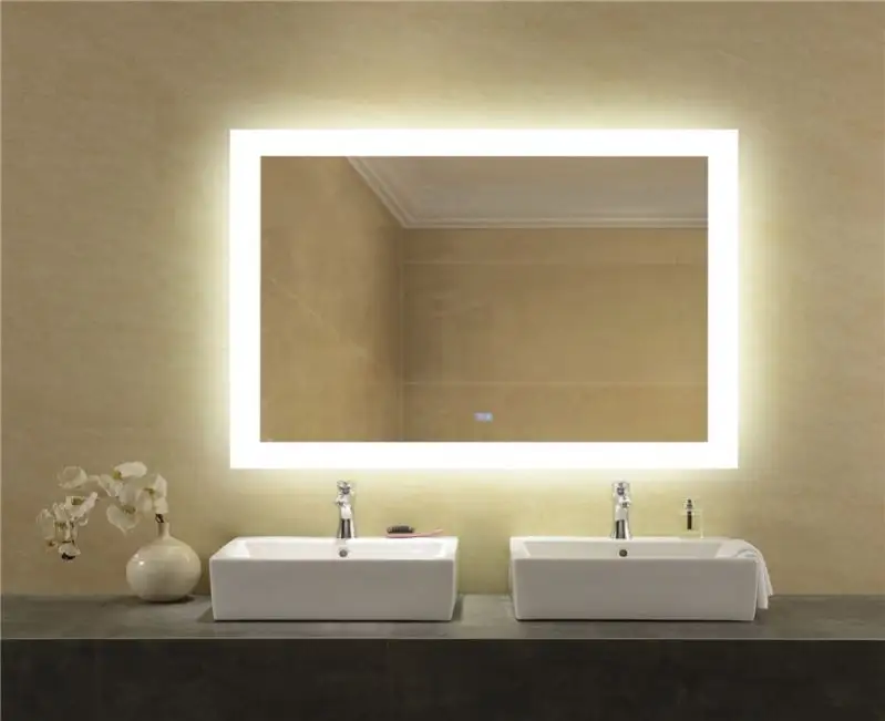 Retroilluminato hotel vanity bluetooth radio a led specchio del bagno comprare specchi da bagno