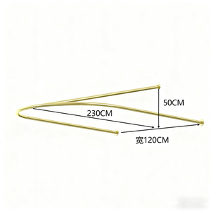 Specialized Beauty Salon Health Care Room Therapy Bed Beauty Bed Curtain Ironwork U-shaped Partition Curtain - Product Image 4