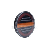 Feux arrière LED ronds GOODZOOM, 3 modes : freinage/clignotant/marche arrière |   Feu arrière IP67 12-30V universel pour camion, remorque, voiture