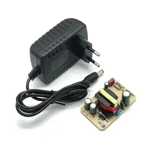 12v2a UK/US/EU/AU plug adapter supplies power 12v dc power supply 2a 24w power adapters for LED strip light cctv adaptor