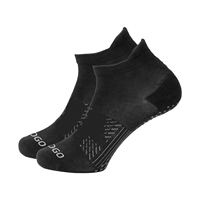 Chaussettes de Pilates pour femmes en coton premium sans couture, antidérapantes, avec grip, pour barre, gym, athlétisme, Pilates, avec logo personnalisé, chaussettes de yoga