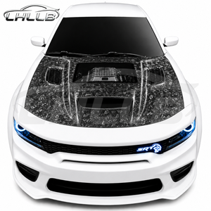 Cofano in Fibra di Carbonio Forgiata di Alta Qualità Adatto per Dodge Charger SRT Redeye 2015-2023, Completo di Vetri Abbinati - Product Image 3