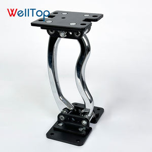 WELLTOP Nouveautés Accessoires de <span class=keywords><strong>meubles</strong></span> Quincaillerie Canapé détachable Appui-tête réglable Charnière de canapé-lit - Product Image 3