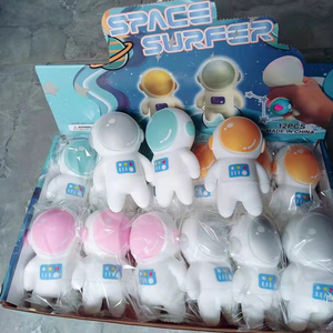 Jouet anti-stress Astronaute Squishy, jouet à presser en forme d'astronaute, boule de farine à presser - Product Image 3