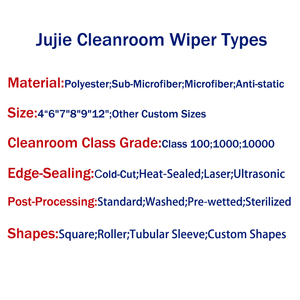 4x4 inch Lint miễn phí sợi nhỏ các nhà sản xuất bụi miễn phí lau sạch vải phòng khăn lau cho máy tính xách tay - Product Image 6