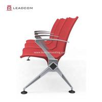LEADCOM L-W02-1 Banc d'attente multi-scénarios en PU à 3 places pour aéroports et zones d'attente