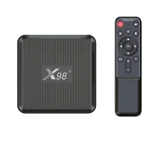 New Released S905W2 tv box Private Housing X98Q 2.4/5g wifi ac Android 11.0 tv box support AV1 decode 8K S905W2 Android TV Box