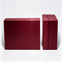 Boîte-cadeau de luxe écologique en gros, boîte d'emballage en carton personnalisée avec logo en relief pour montres et bijoux