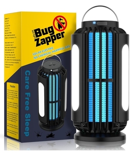 Năng lượng mặt trời ngoài trời Bug <span class=keywords><strong>Zapper</strong></span> <span class=keywords><strong>3</strong></span> tấm IP65 năng lượng mặt trời trong nhà Bug <span class=keywords><strong>Zapper</strong></span> cho nhà 3600mAh muỗi Killer cho sân sau nhà vườn sản phẩm - Product Image 1