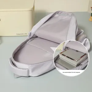 <span class=keywords><strong>Sac</strong></span> <span class=keywords><strong>à</strong></span> <span class=keywords><strong>dos</strong></span> en nylon tendance avec fermeture éclair pour collégiens et lycéens, grande capacité, ultra-léger, motif voiture de course - Product Image 3