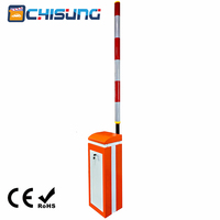 Barrière de parking étanche IP44 CSKL04 avec bras en fibre de carbone de 3 m, certifiée CE