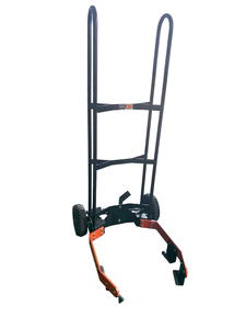 Oem Aanpasbare Metalen Handtrolley Voor Autobandtransport Ingesloten Ontwerp Met Veilige Vierwielstructuur - Product Image 4