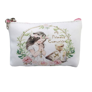 Monedero Primera Comunión 12x9cm Para Niñas Decoración Religiosa Elegante - Product Image 1