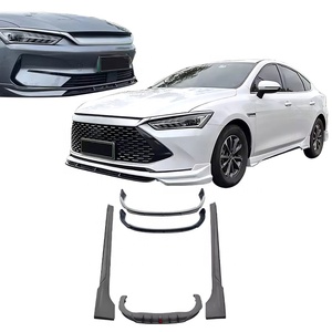 Kit carrosserie : Diffuseur arrière avec éclairage pour BYD QIN Plus 2021-2023, Style DMI EV, Lame avant, Jupes latérales, Accessoire automobile - Product Image 2